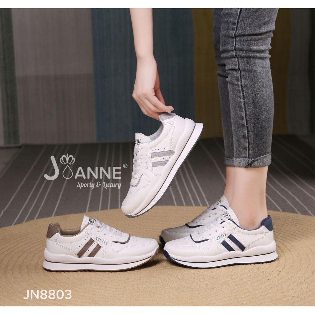 JOANNE JN8803A Sporty Sneakers Sepatu Wanita