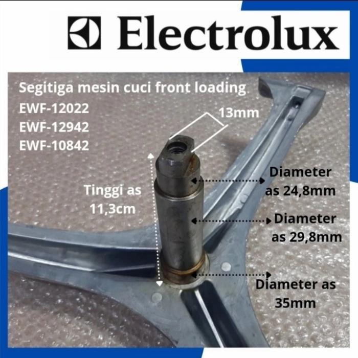 Segitiga Mesin Cuci FL Electrolux EWF1273 EWF14113 EWF14023 EWF12022 Spart99