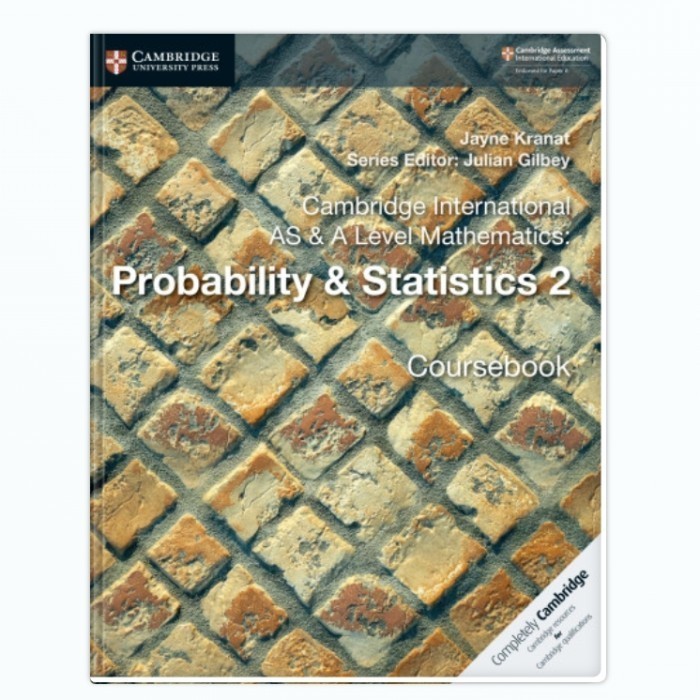 Buku Cambridge International Mathematics: Probability & Statistics 2 Coursebook