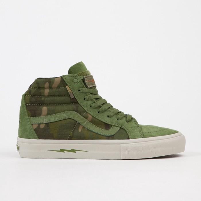 Vans SK8-Hi Notchback Defcon Multicam Jungle Green ( 100% Original BNIB )