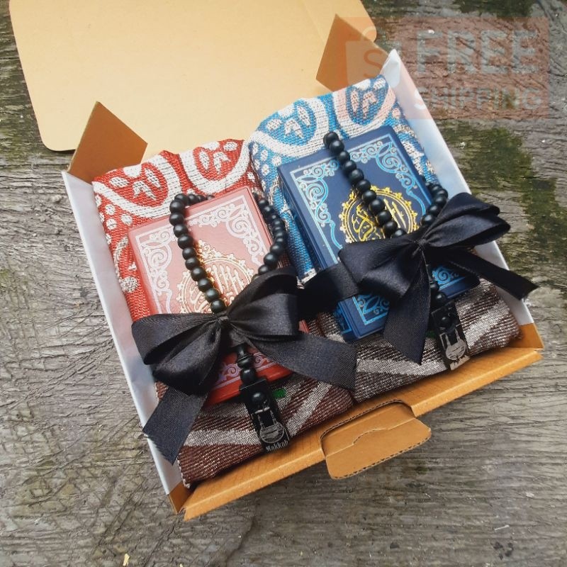 hampers sajadah couple hampers wedding sajadah pasangan hampers alquran couple / Bingkisan Elegan Ke