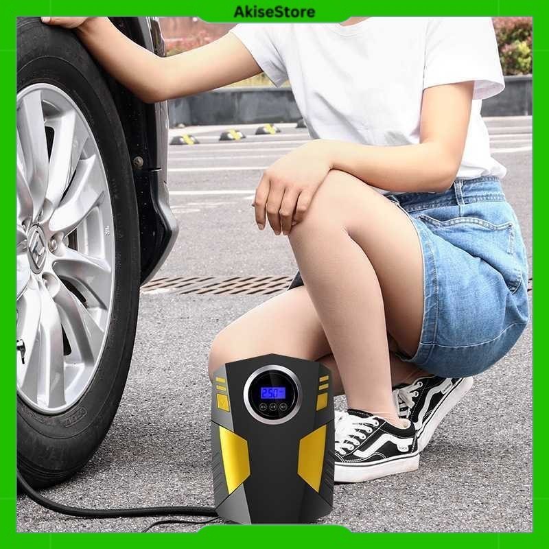 OTOHEROES Inflator Pompa Angin Ban Mobil Elektrik LCD Display