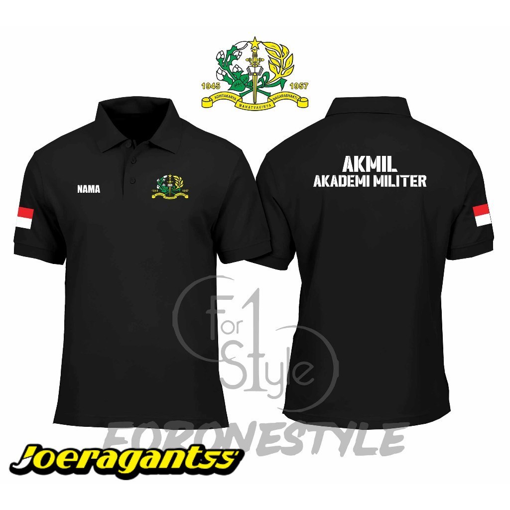 POLOSHIRT BERKERAH AKMIL - POLO BERKERAH AKMIL AKADEMI MILITER - POLO AKADEMI MILITER
