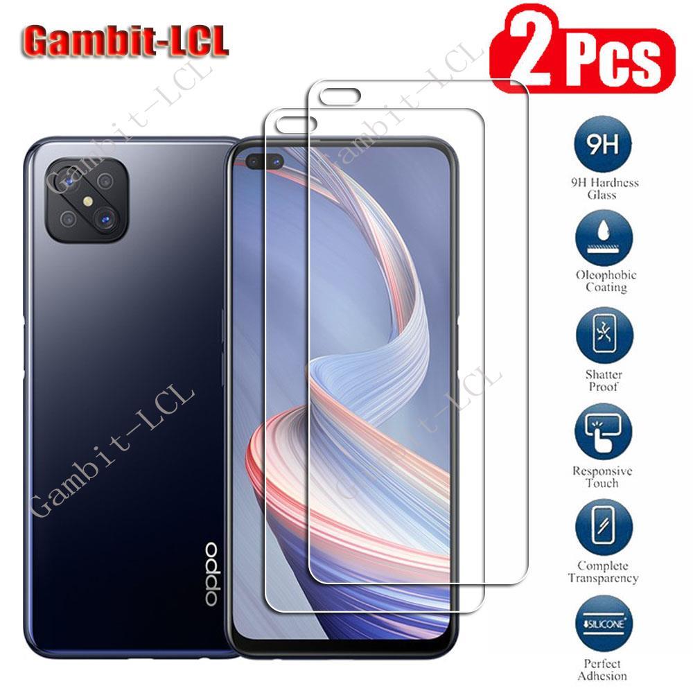 2PCS 9H Original Tempered Glass For OPPO Reno4 Z 5G  6.57"  CPH2065 A92s Reno 4 4Z Reno4Z Screen Pro