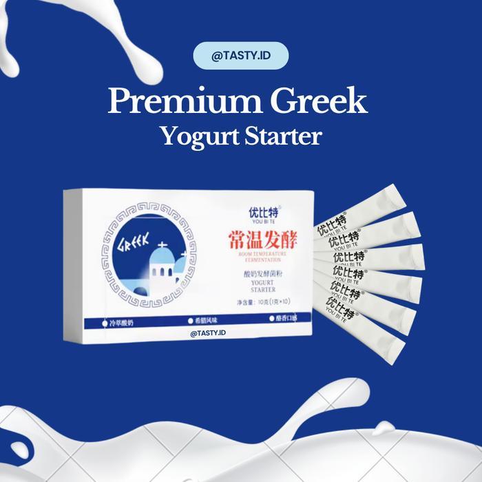 Premium Greek Yogurt Starter/Bibit Yogurt/Biang Yogurt 1 Gram Sachet
