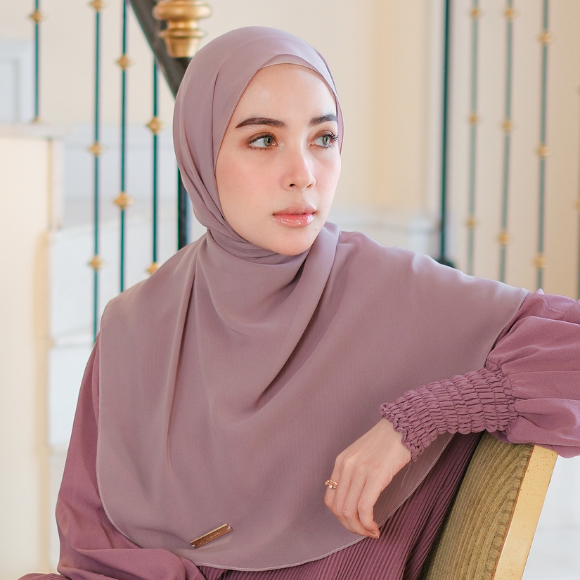 Lozy Hijab - Ovel Shawl (Hijab Pashmina Oval Lozy x Hamidah)