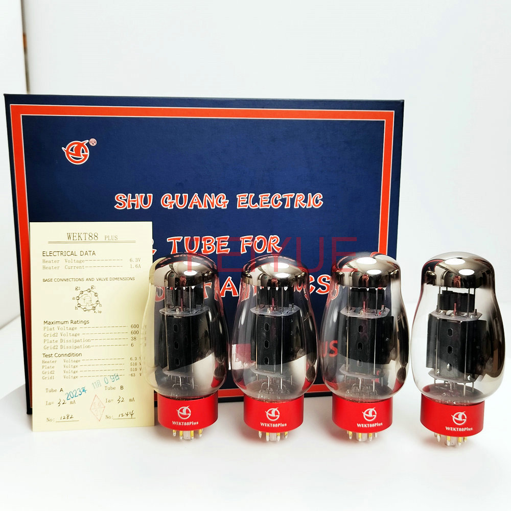 FEIYUE Shuguan WEKT88 KT88  PLUS Vacuum Tube Replace 6550 KT120 KT88 Electronic Tube Auo Valve Y Amp