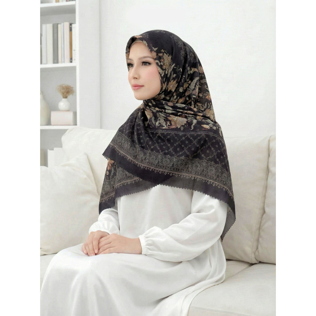 kerudung segi empat TERBARU Hjibas segi empat motif Kerudung Segi empat hijab segi empat motif  jilb