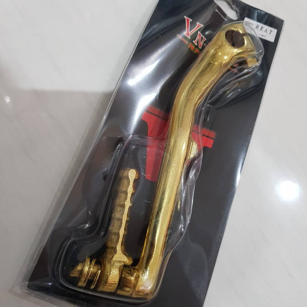 Pedal Kick Stater Import Variasi Gold Honda Beat Pedal Engkol Selahan Beat 46VARIASI