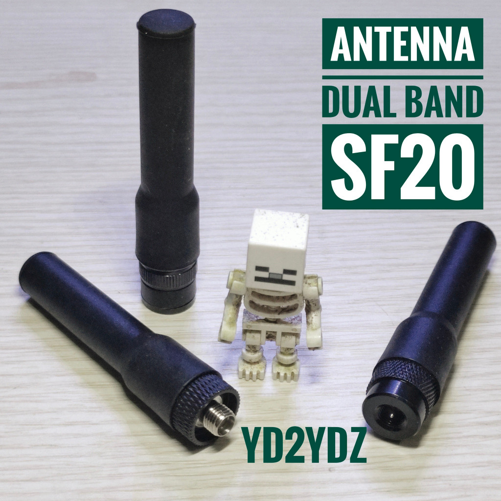 Urban Desk mini antenna dual band sf20 vhf uhf antena dualband radio ht baofeng icom yaesu alinco we