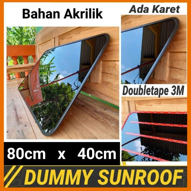 SUNROOF VARIASI MOBIL SIZE 80 X 40 CM | Avanza | Xenia | Agya | Ayla | Brio | Jazz | Sigra | Calya |