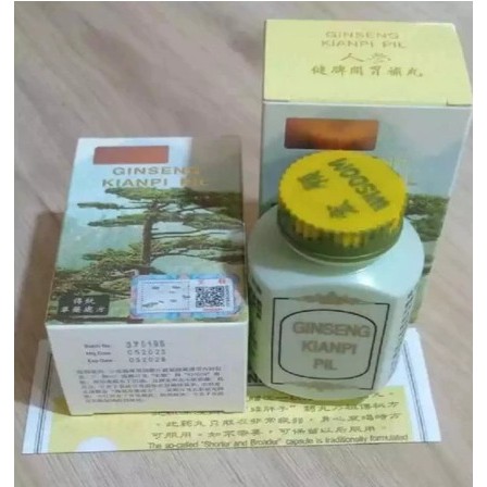 GINGSENG TERBAIK ~  ( Kianpi Original )(Original BPOM) Kianpi Pil Ginseng Kapsuma