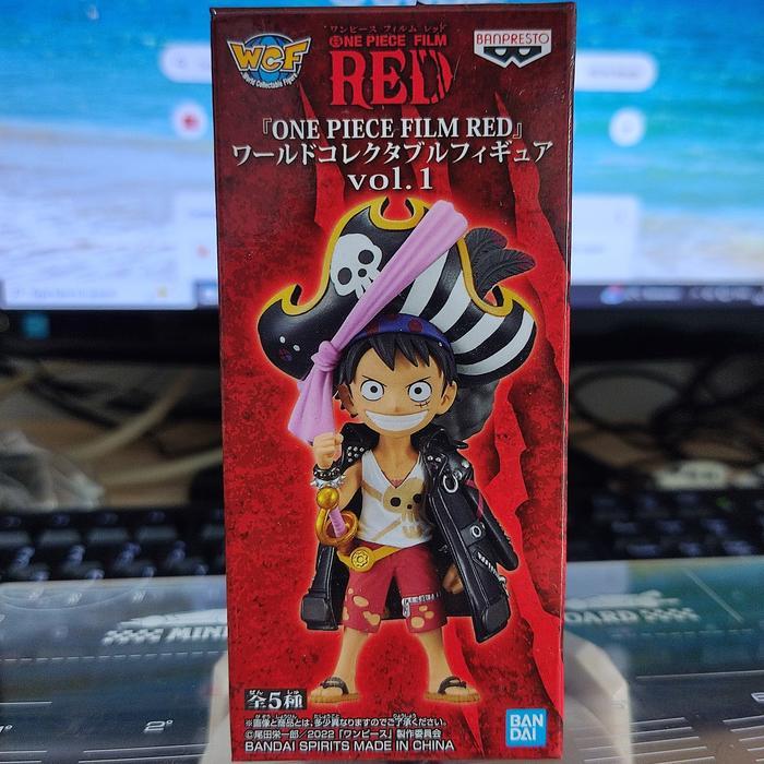 WCF One Piece Film Red Vol 1 Japver Original BIB Sealed Box Franky Damage Lumayan Kardus Double Wall