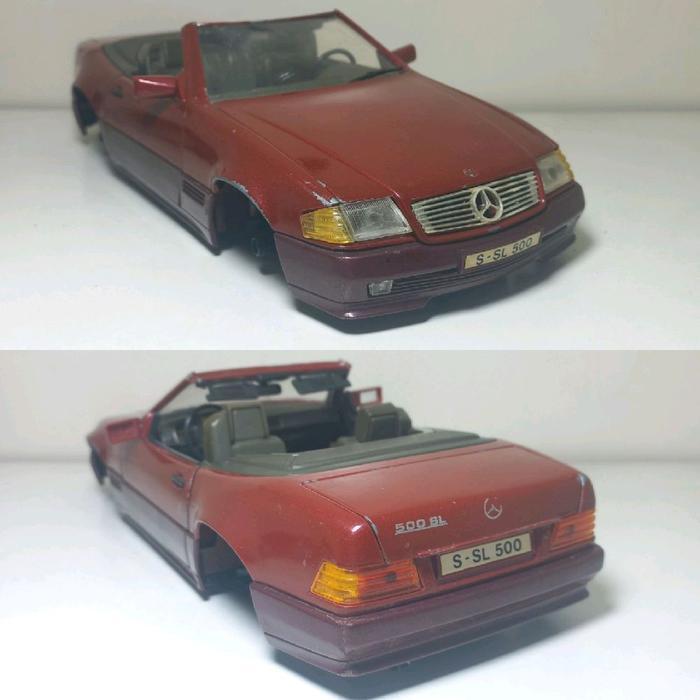 Diecast 1:18 Maisto Mercedes 500SL  sport car mercy SL Class coupe R129