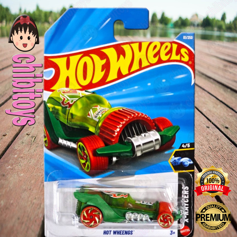 Hot Wheels Treasure Hunt Hot Wheengs Hijau Diecast Mobil Botol Sambal