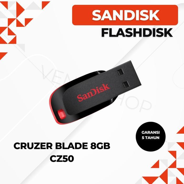 SANDISK FLASHDISK CRUZER BLADE 8GB USB 2.0 / SANDISK FLASHDISK 8GB