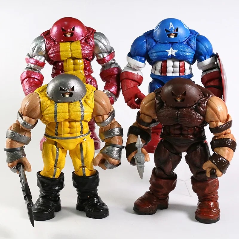 Marvel Select DST Juggernaut Prison Outfit Captain America Colossus Custom 9" Loose Action Figure