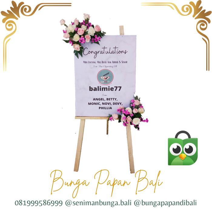 Promo Papan Letter/ Papan ucapan/ Bunga papan/ florist bali/ papan bungaOri