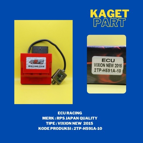 ECU RACING MERK RPS TIPE VIXION NEW 2015 ( 2TP-H591WA-10 )