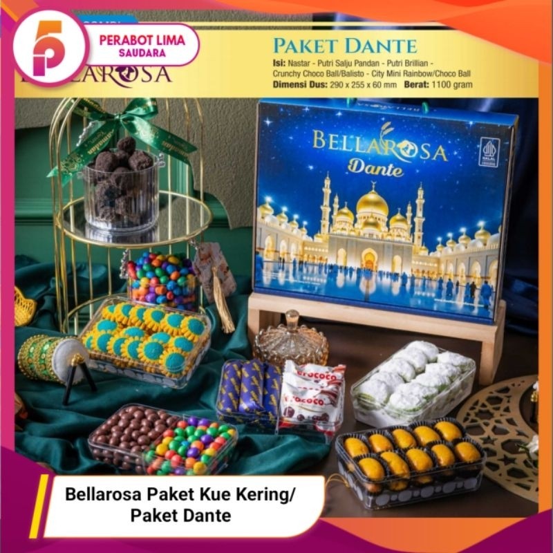 Paket Lebaran Bellarosa - Kue Kering/Hampers Lebaran Bellarosa/ Paket Bellarosa/ TERLARIS TERBARU TE