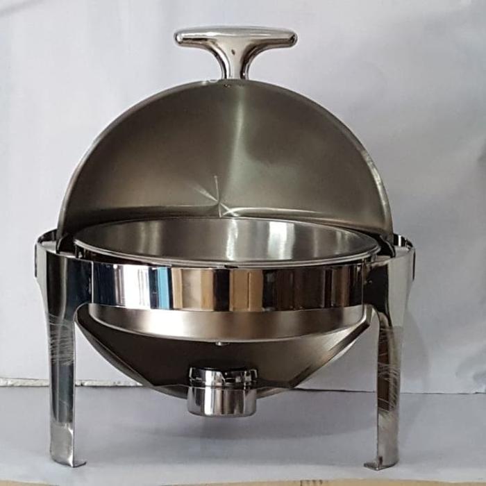 chafing dish roll top bulat 6 ltr zirafah