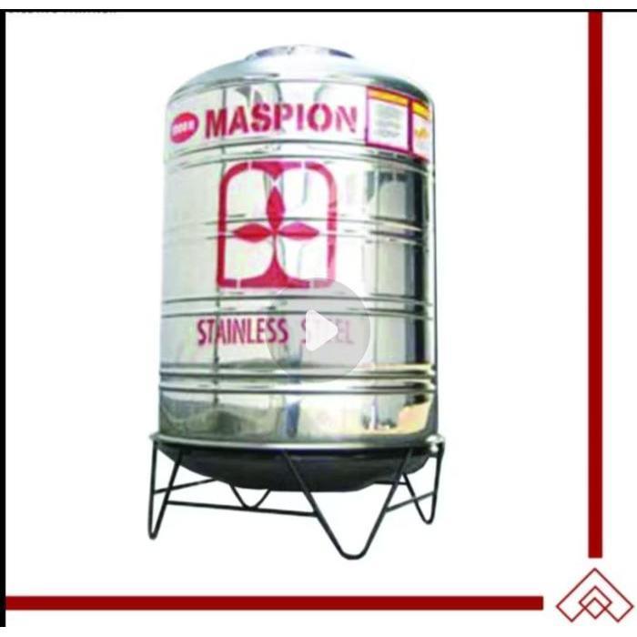 TANGKI AIR STAINLEES STEEL TANDON ATAS ADA KAKI TANDON AIR STAINLEES STEEL 500 LITER TANDON AIR STAI