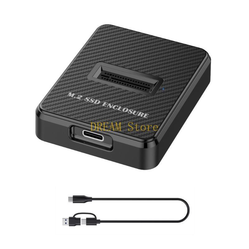 M2 Nvme To USB C Docking Station Double M2 To USB C Adapter best sale