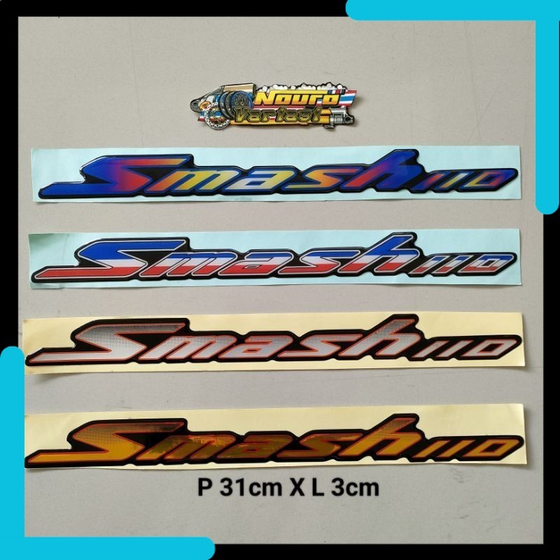 NV Emblem Suzuki Smash 110 berkualitas