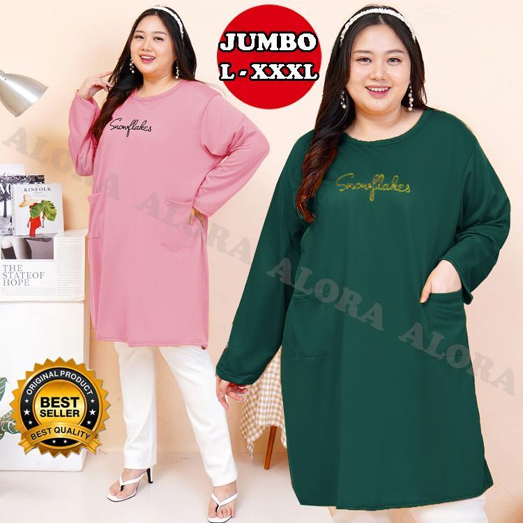 TUNIK WANITA XXL-XXXL - TUNIK JUMBO LD120 - LD130 - LD140