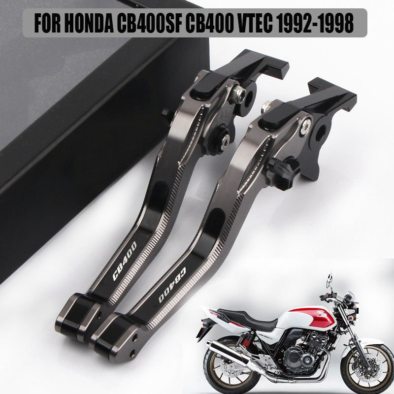 FOR HONDA CB400 SF CB400SF CB400 VTEC 1992-1998 Motorcycle 3D Brake Clutch Lever Aluminum CNC Adjust