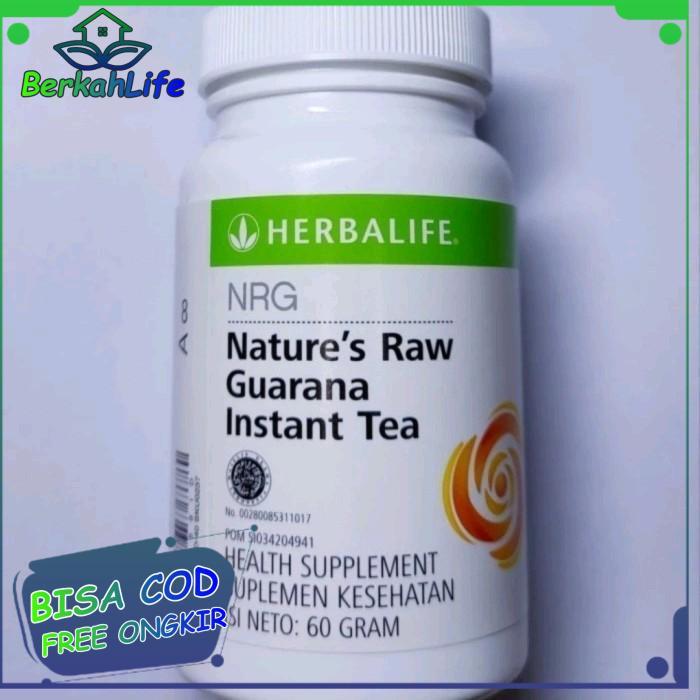 Teh Penambah Energi Herbalife Nrg Original Asli 100% Herbalife Teh Stamina herbal 1 Botol 60gram