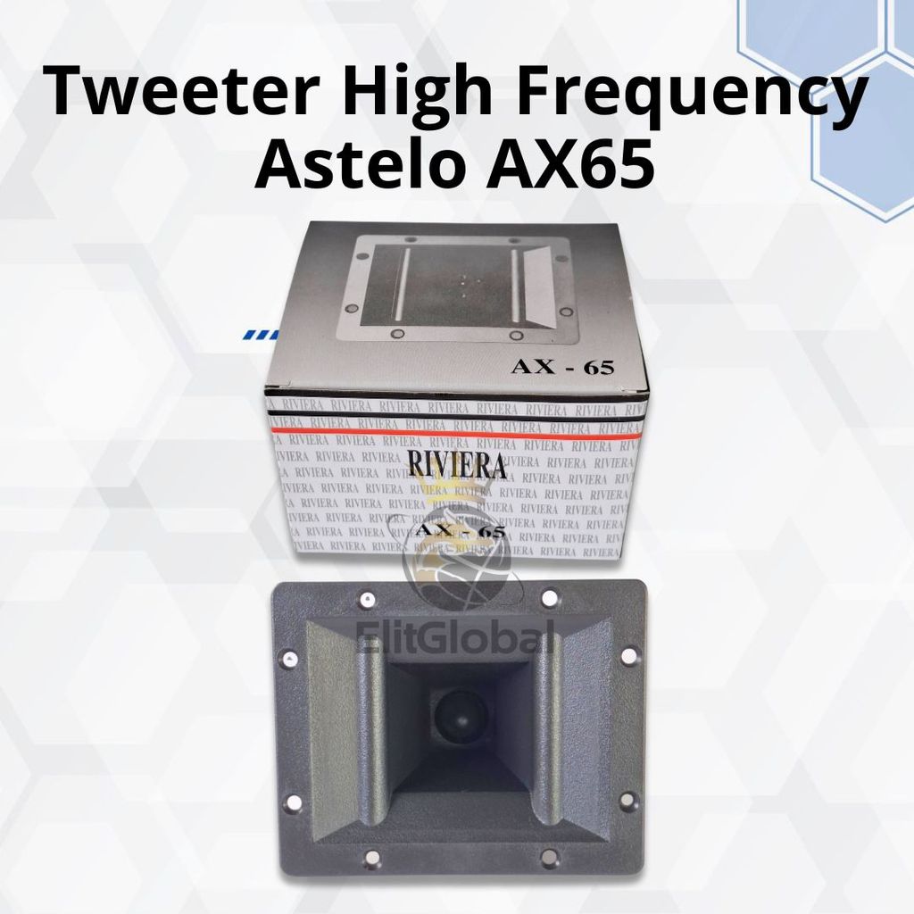 Tweeter Astelo Rivera AX65 Box Speaker Custom Corong Kotak