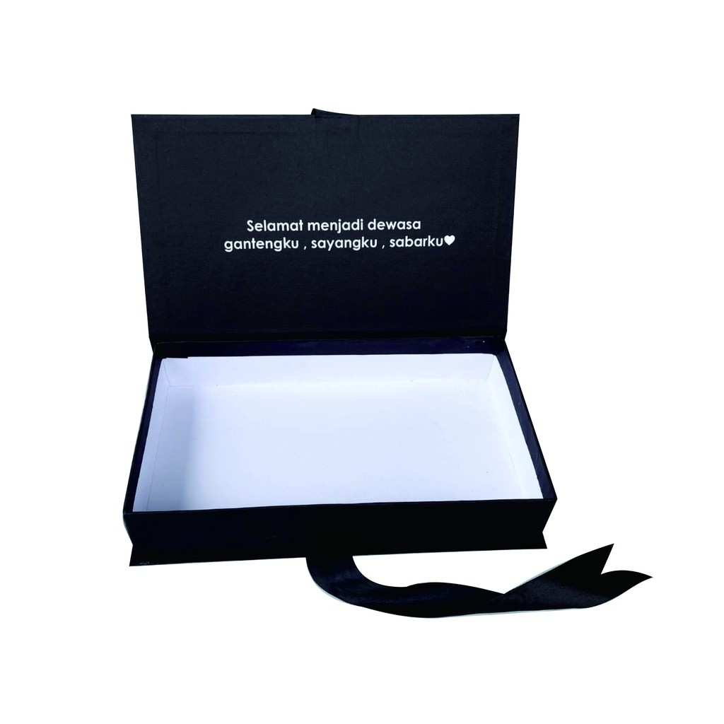 Promo Hardbox Buka Pita [30x18x6] / Box Hampers / Kotak Kado / Box Pita / Giftbox / Box Kado / Hardb