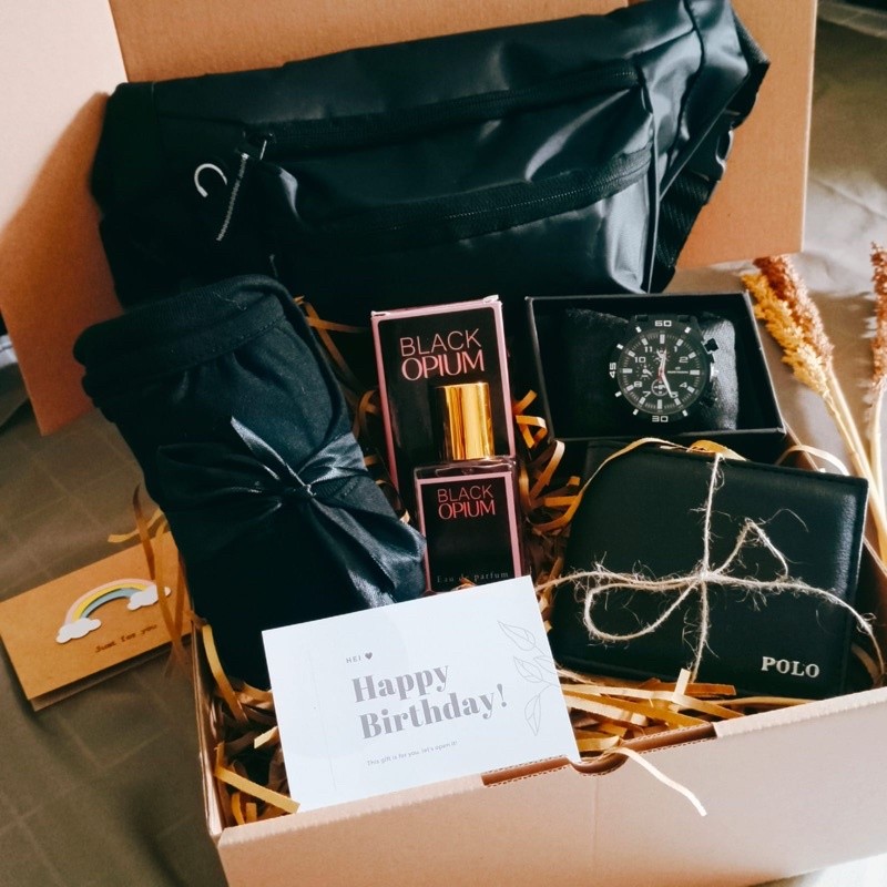 KADO COWOK / KADO ULANG TAHUN / GIFT BOX COWOK / HAMPERS COWOK / KADO ANNIVERSARRY / GIFT BOX ANNIVE
