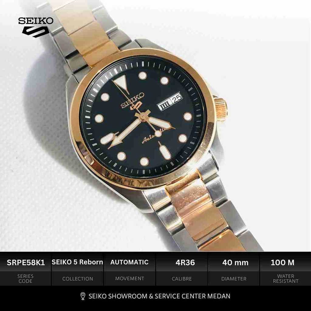 SEIKO Showroom Medan - Seiko 5 Sports Reborn SRPE58K1