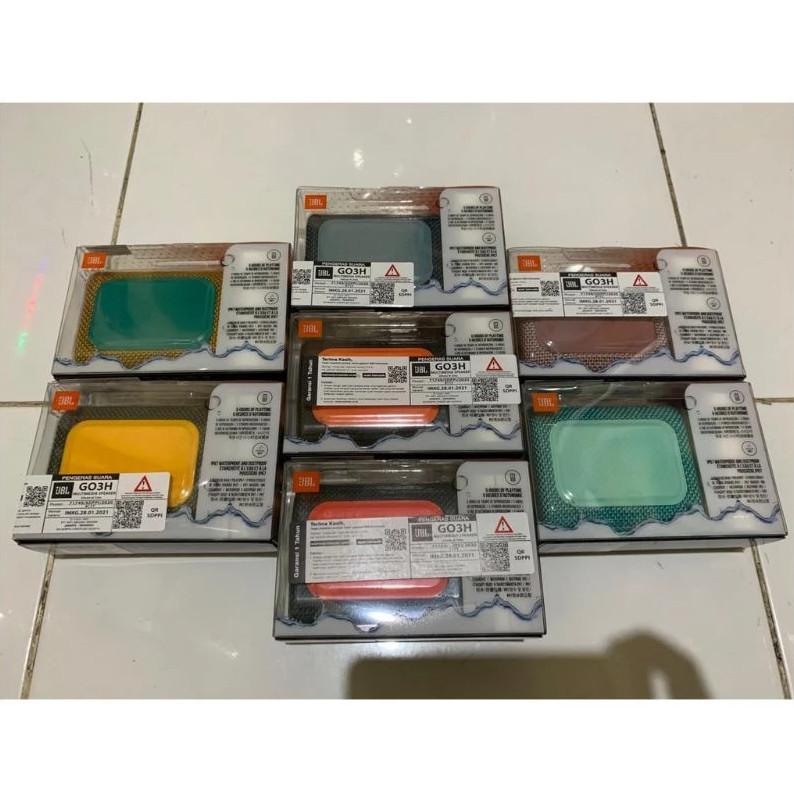 Speaker Bluetooth JBL GO 3 ORIGINAL 100% GARANSI RESMI IMS 1 TAHUN go3 Ori dijamin wireless portable