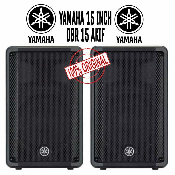 Speaker Aktif 15 Inch Yamaha DBR 15 Powered Speaker Aktif - 2 Pcs