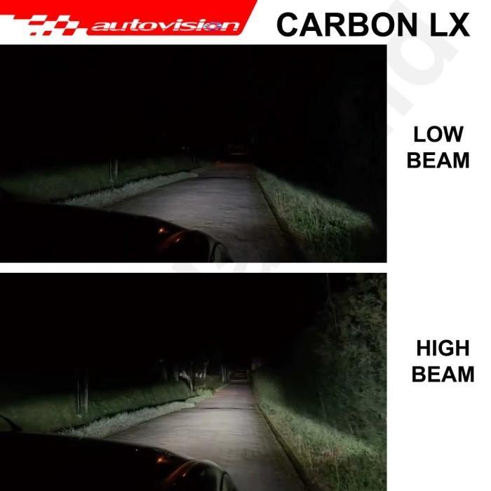 Lampu LED Autovision Carbon LX HB3 9005 126W 13000 Lumens Super Terang - HB3 9005