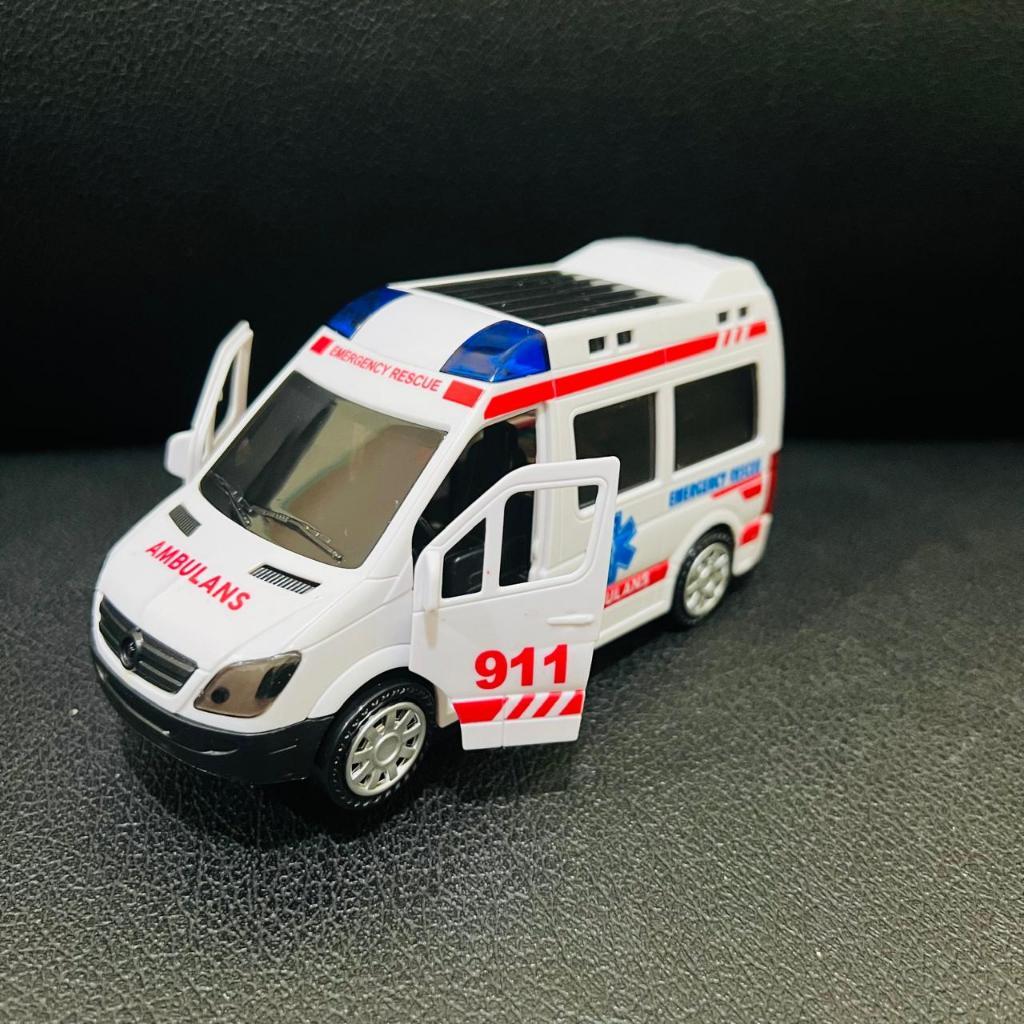 MAINAN ANAK DIECAST MOBIL AMBULANCE