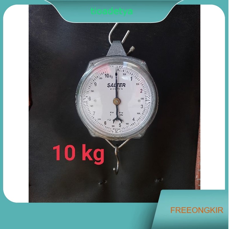 Timbangan Salter 10kg / Timbangan Gantung Salter 10 Kg Asli England
