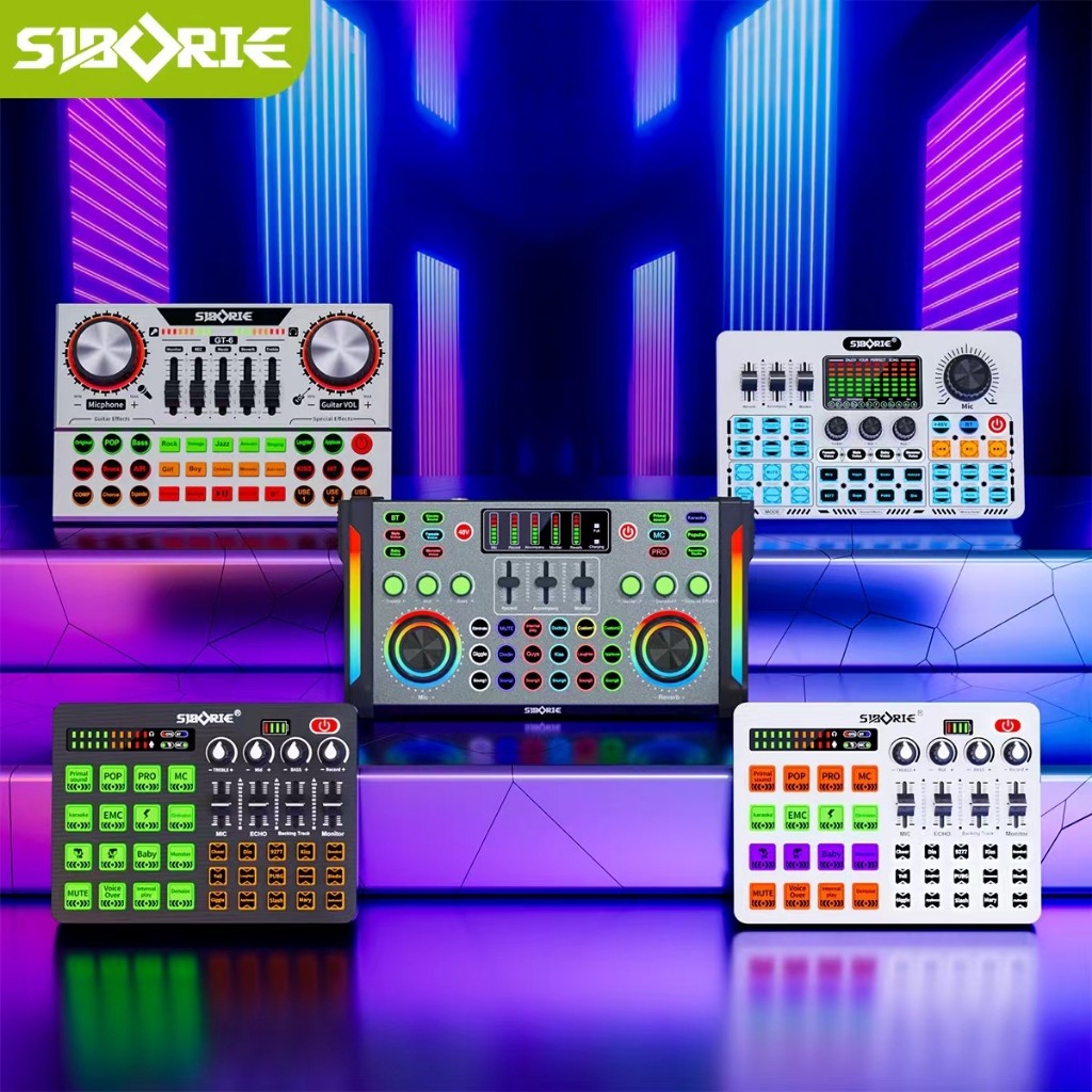 Siborie K98/H300/Q6S soundcard Mic headset other dengan harga super terjangkau