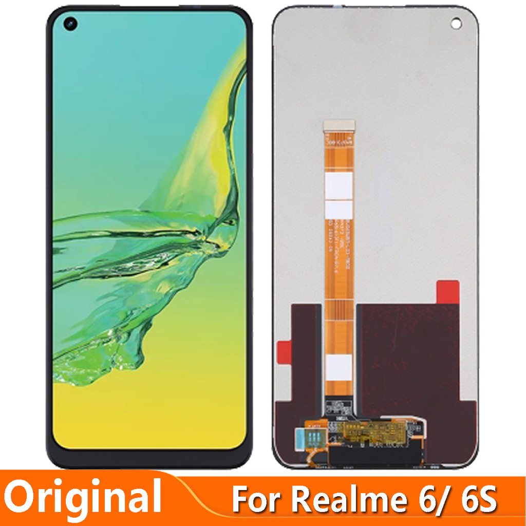 For Realme 6S RMX2002 LCD splay Tou Screen gitizer Assembly Replacement Parts For Realme 6 RMX2001