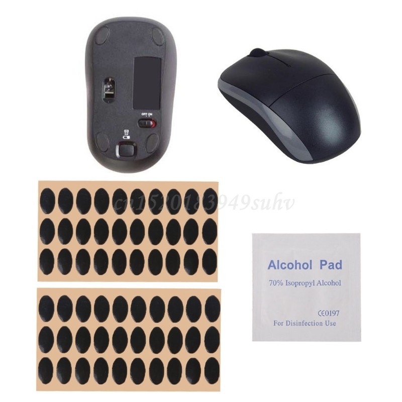 New 60pcs Mouse Feet Mouse Skates Pads  For Logitech M215  M310  M325 hot