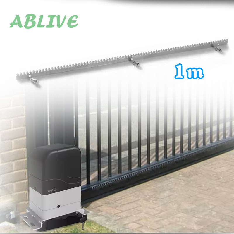 Gear Rack Automatic Sliding Gate 1m Rel Pintu Rel Pintu Sliding Gerbang Pagar Gear Rack
