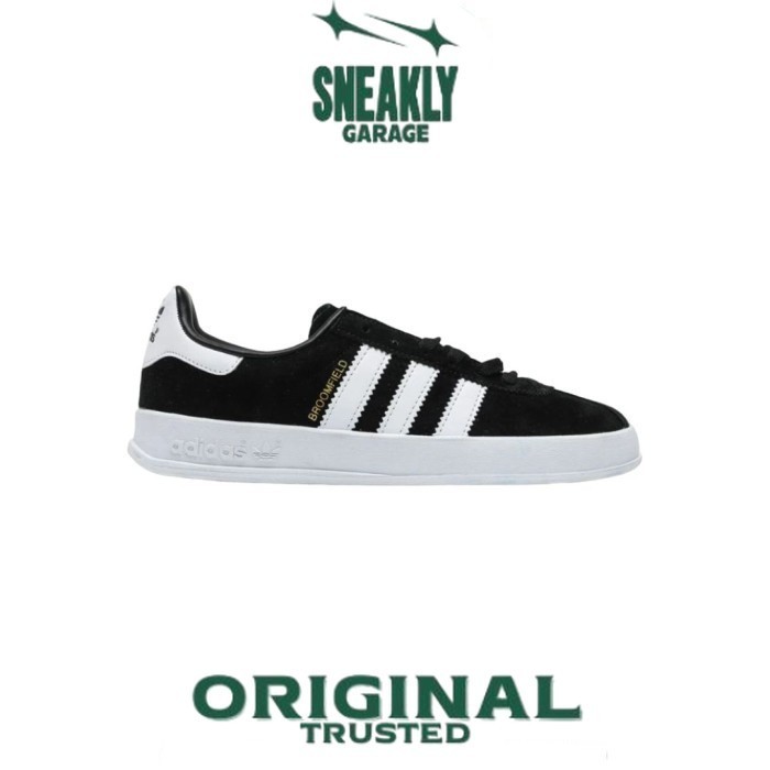 Sepatu Adidas Broomfield Black White  Sneakers Unisex