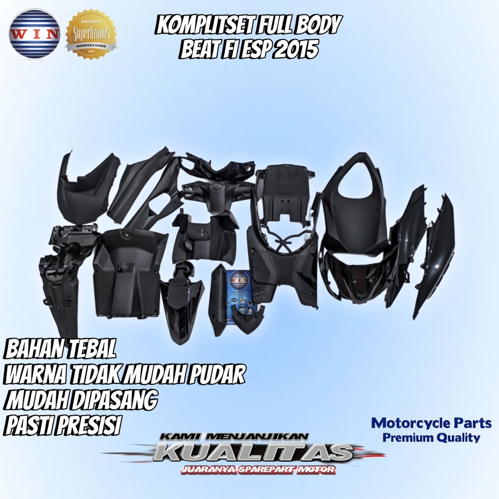 Full Body Beat FI CBS K25 2012-2014 merek WIN original bahan tebal berkwalitas presisi