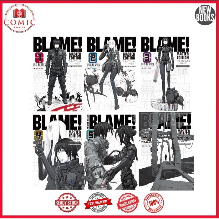 Komik BLAME: Master Edition (6 book series)