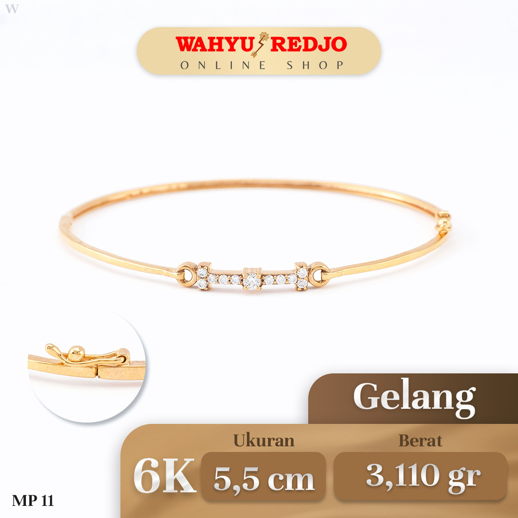Gelang Emas 6K Wahyu Redjo GL-6K-30785656