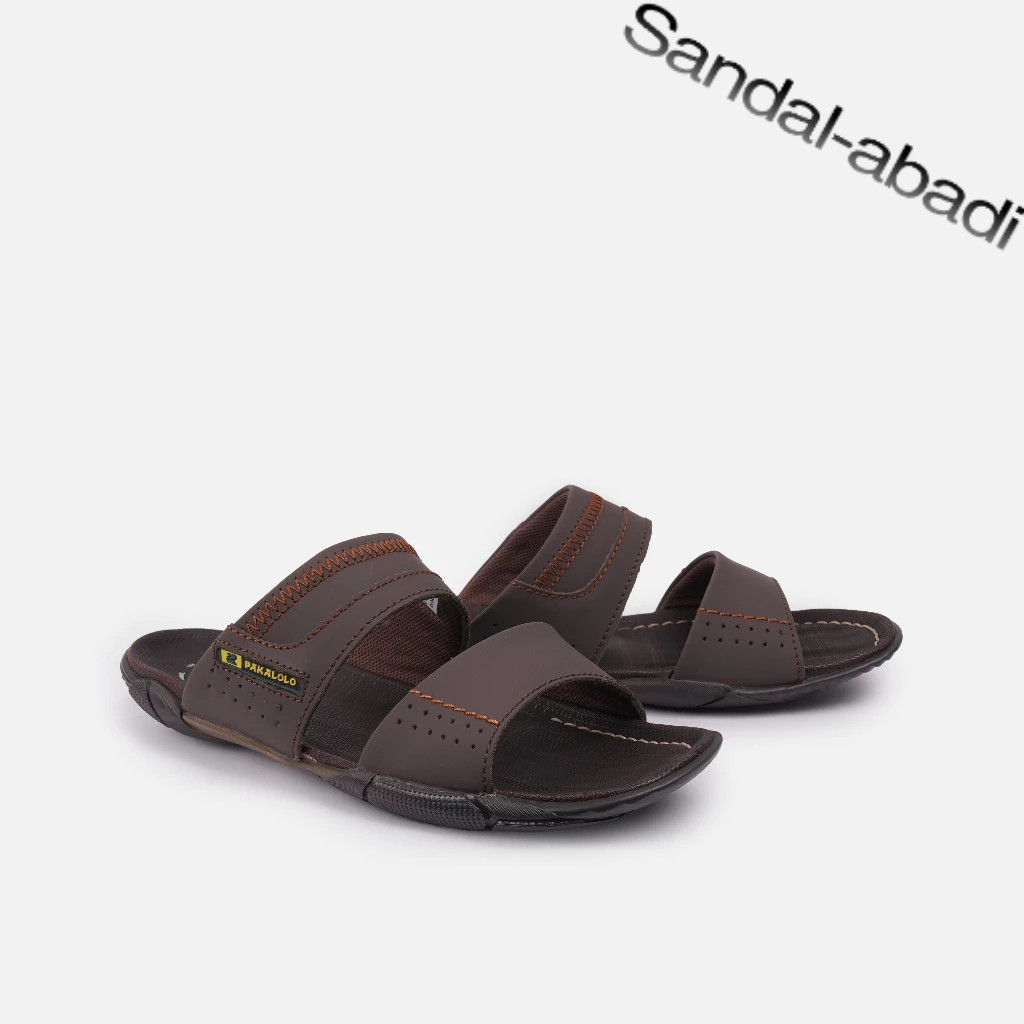 ANGGRAEINI Pakalolo Boots Slip-on Sandal Pria Original Bahan Kulit Berkualitas Tinggi Dan Bergaransi