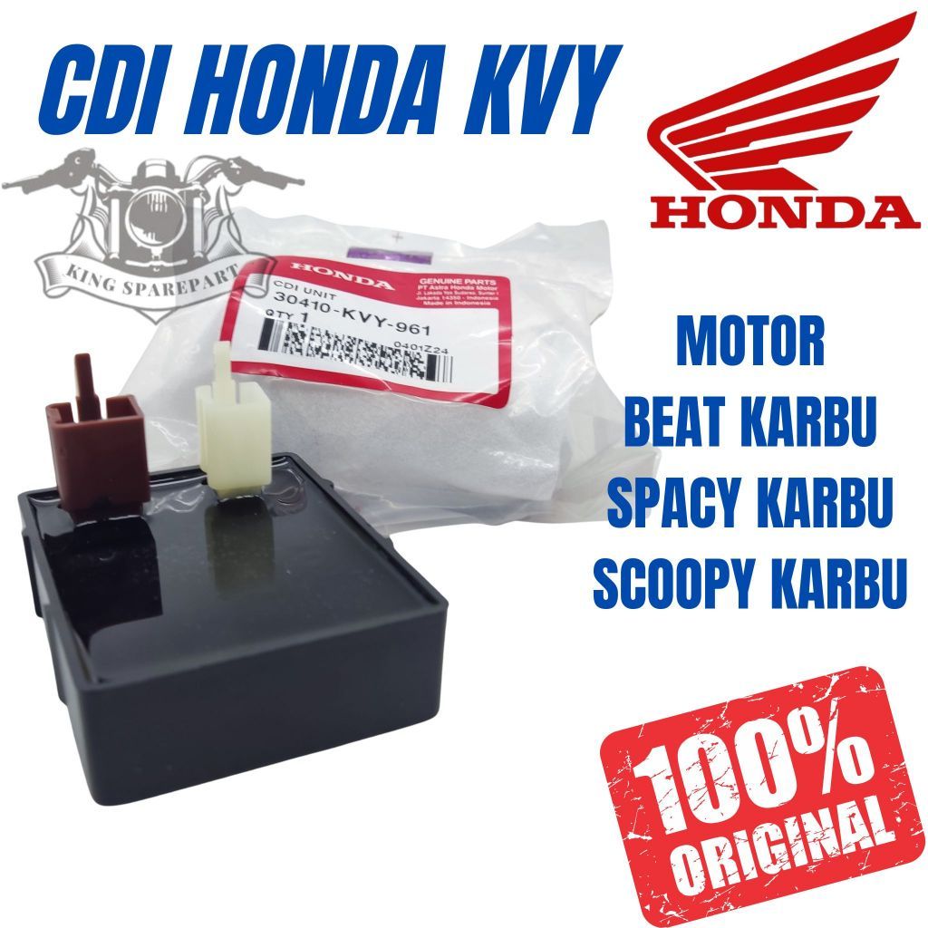 CDI HONDA KODE KVY MOTOR BEAT KARBU SPACY KARBU SCOOPY KARBU KUALITAS ASLI ORIGINAL